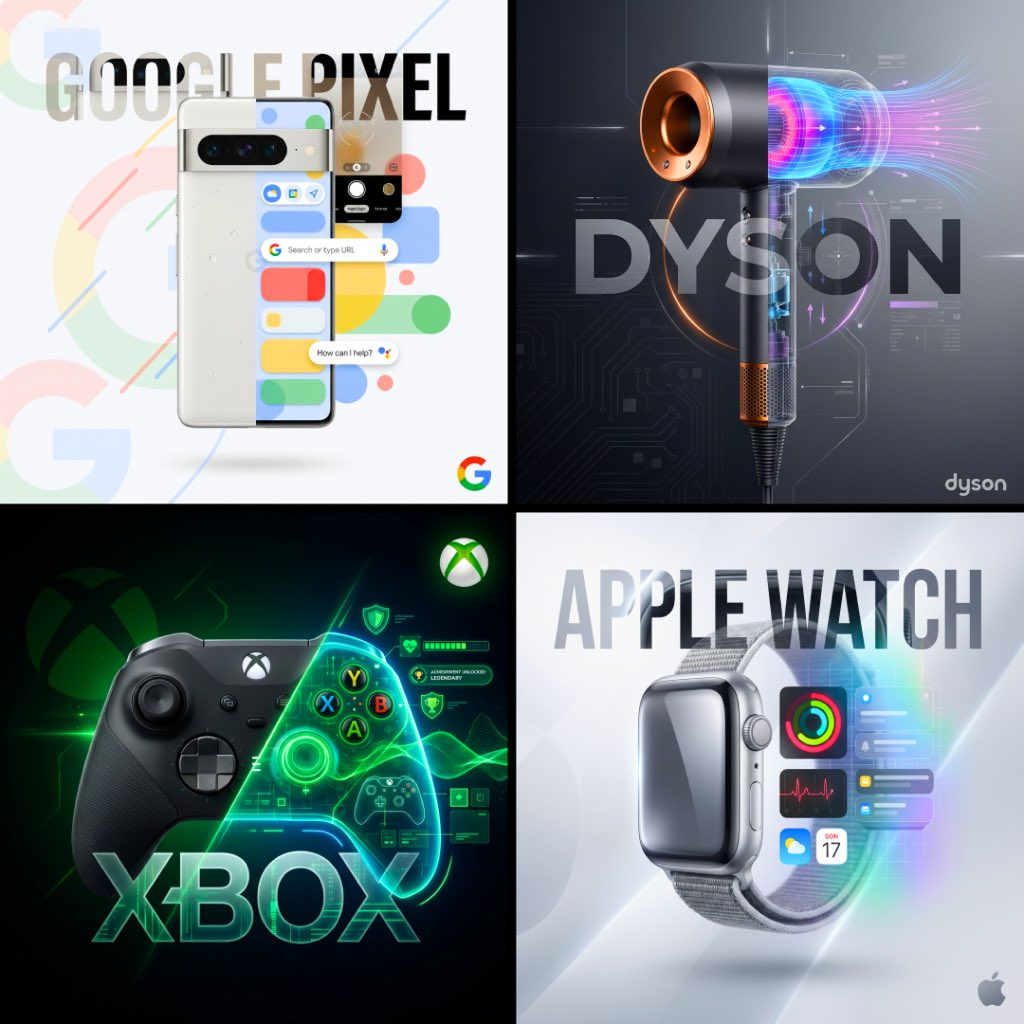 A cinematic product poster showing a realistic split design of a product, half photorealistic and half digital elements.