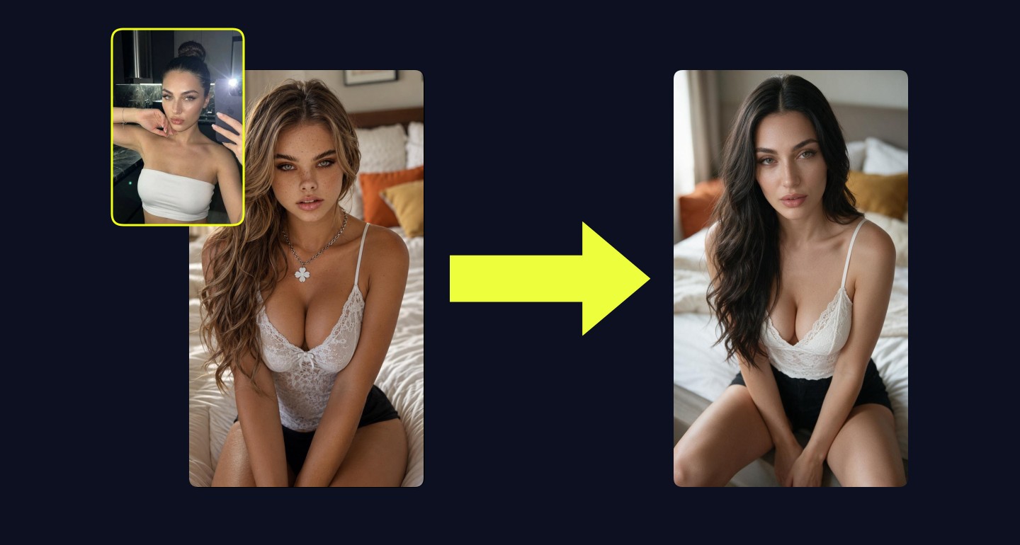 Lily remix walkthrough for White Lace Camisole On Bed