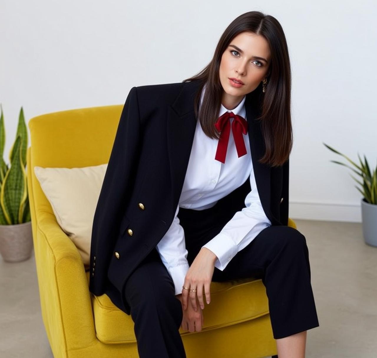 Luxury Young Long Dark Brown Straight Fair