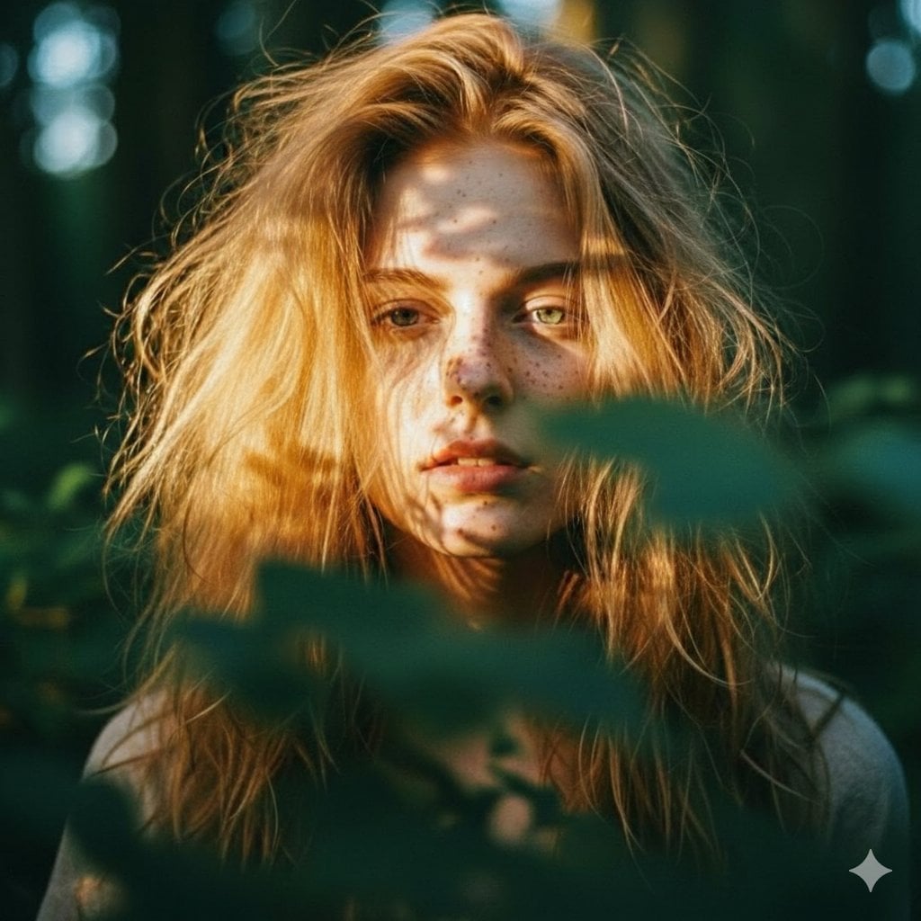 Forest Foliage Dappled Sunlight Cinematic Lighting
