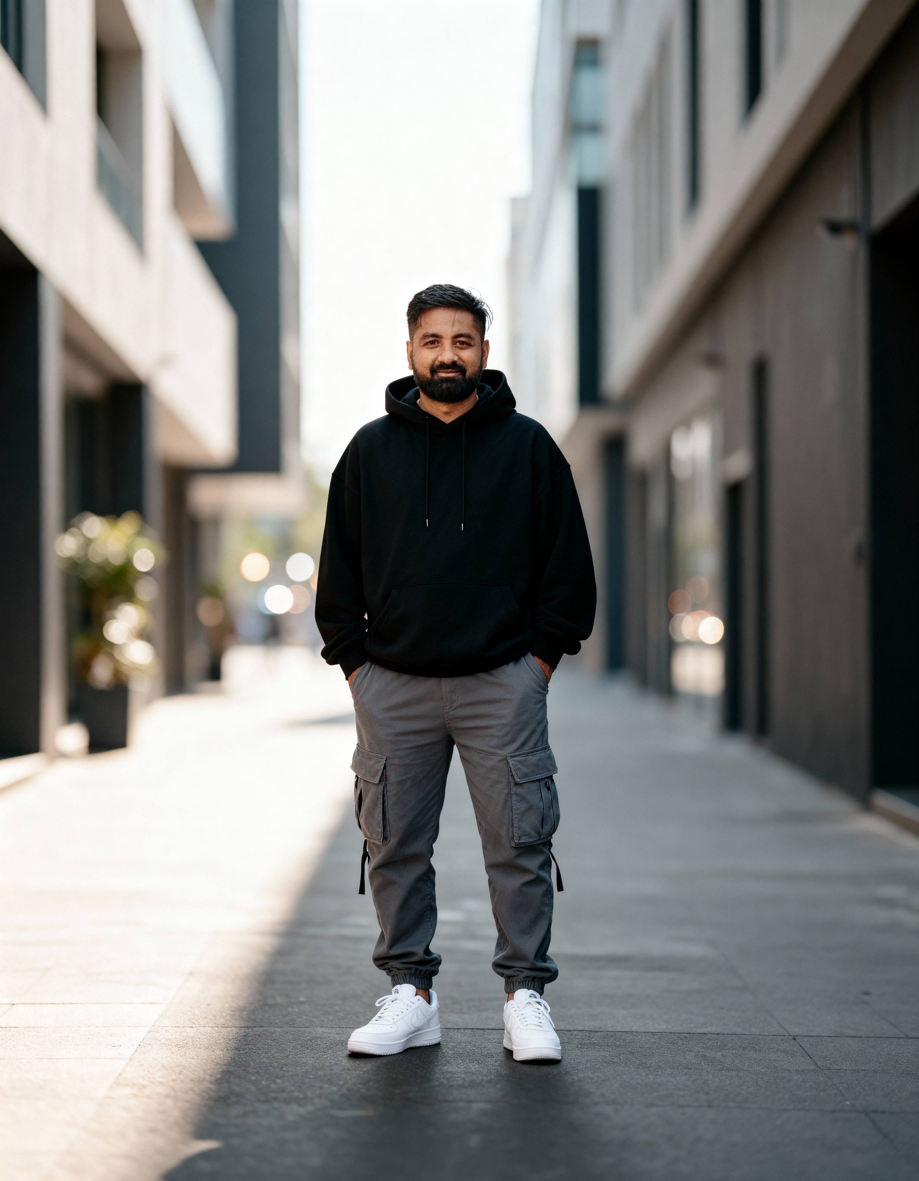 Cinematic Streetwear Portrait