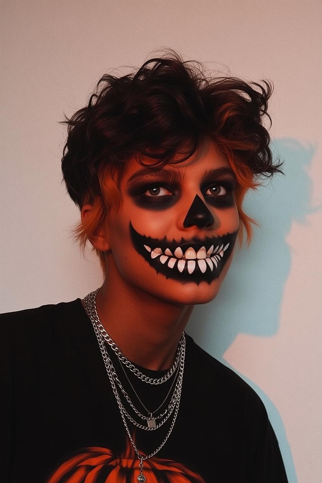 Jack O Lantern Makeup