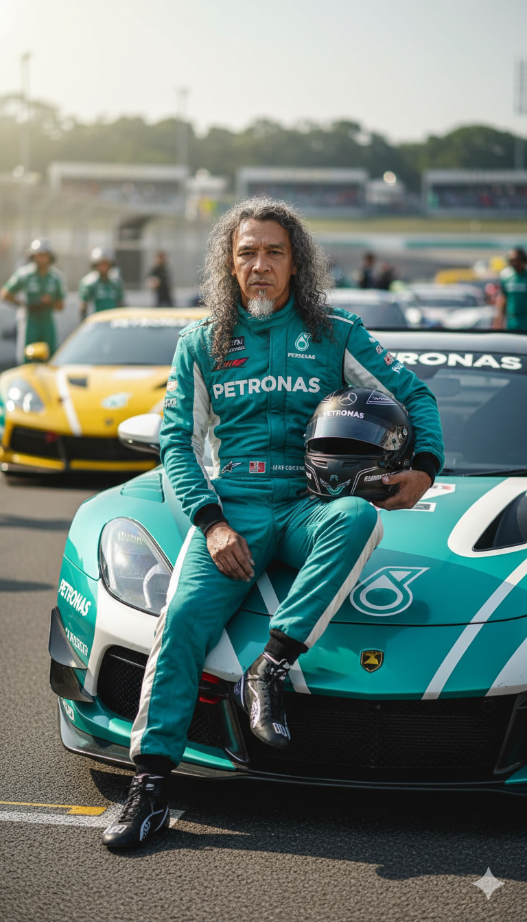Cool Racer On Petronas Supercar