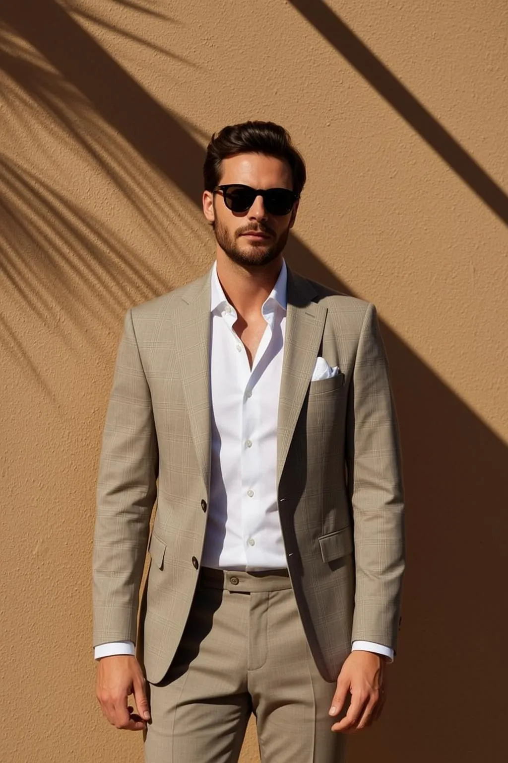 Sunglasses In Outdoor Portrait