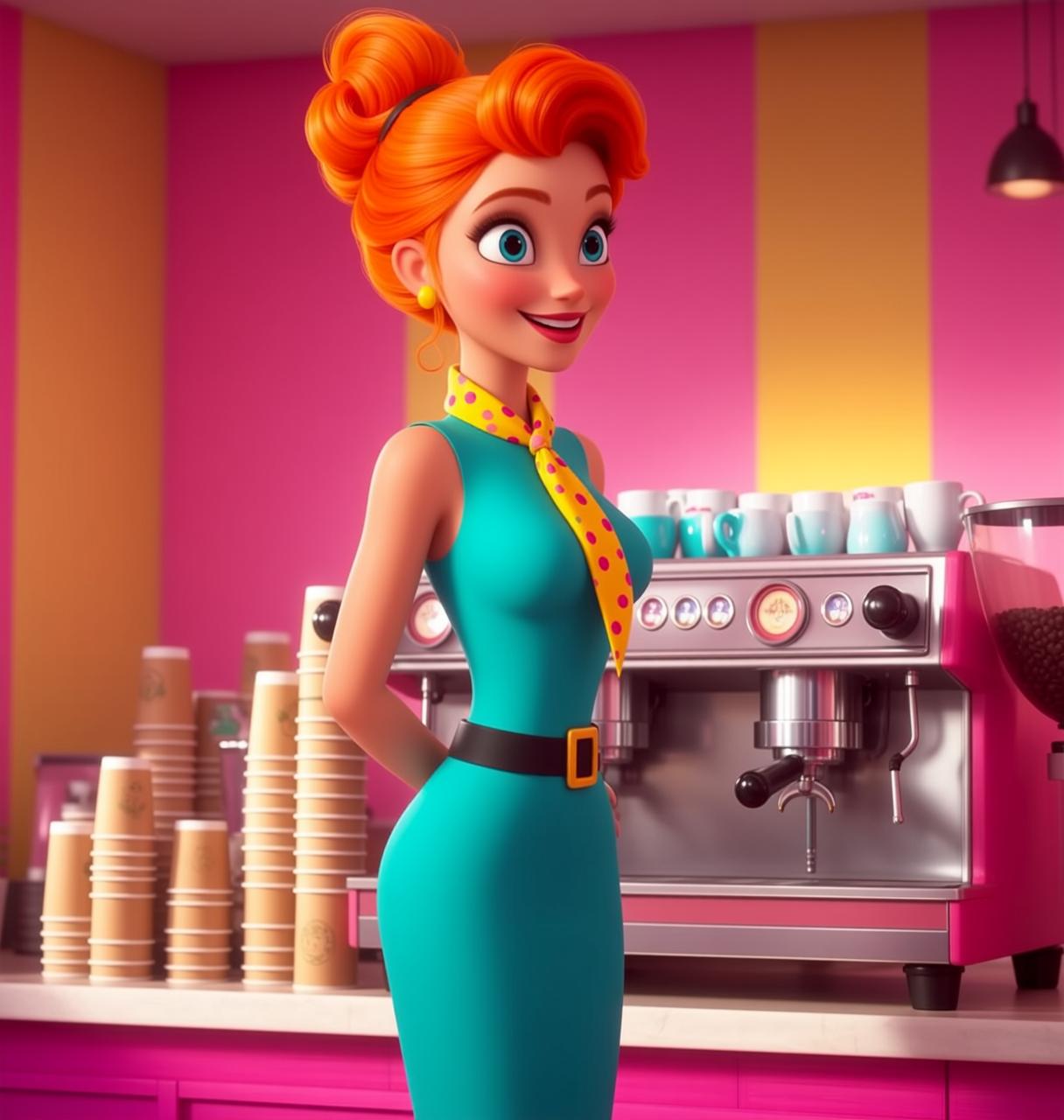 90s Recreate This Scene Prompt Description Cartoon