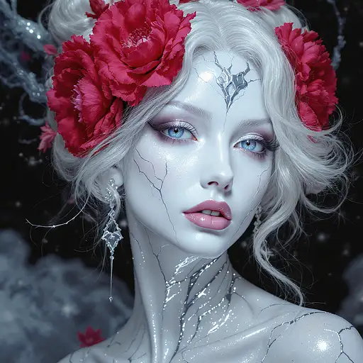 Ethereal Porcelain Art