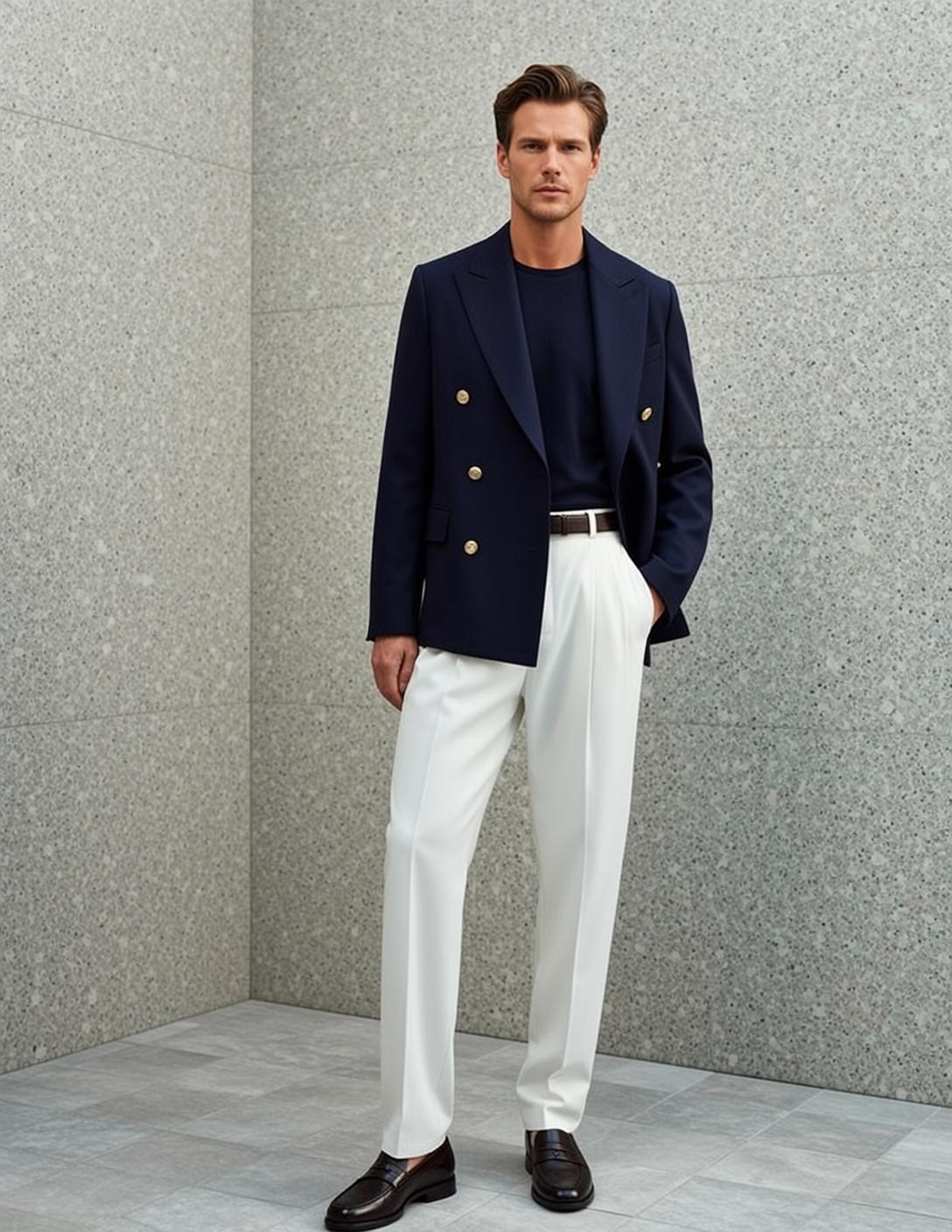 World Full-body Medium-shot Photograph Captures Standing His