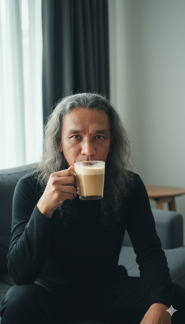 Coffee Portrait Bliss