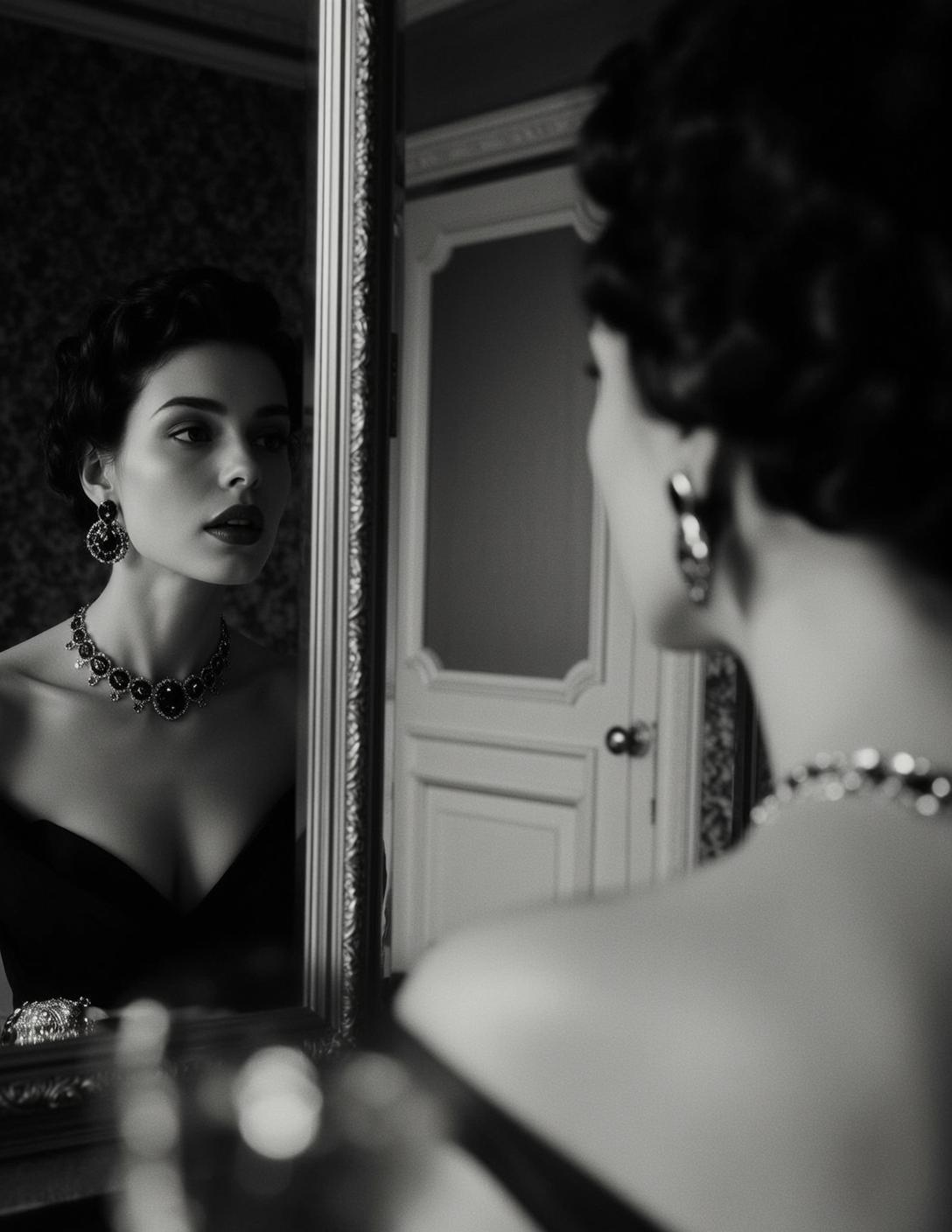 Explore Captured Medium Looking Ornate Antique Mirror