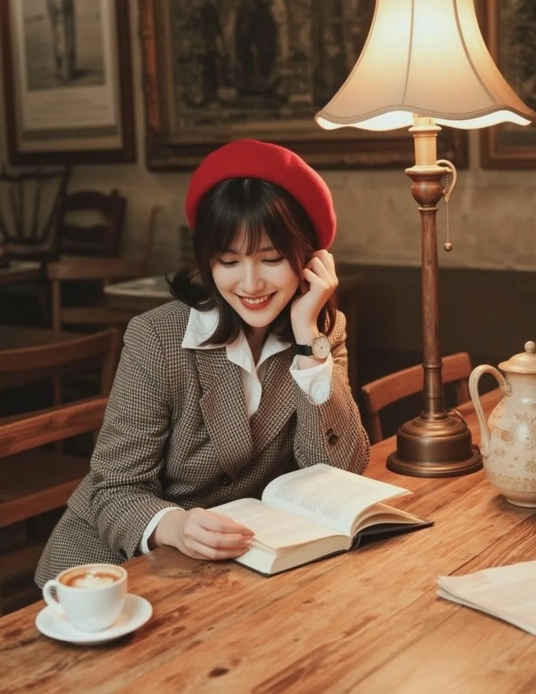 Watch At A Cafe