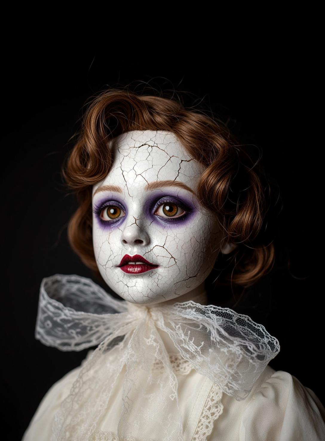 Cracked Doll Gothic Portrait