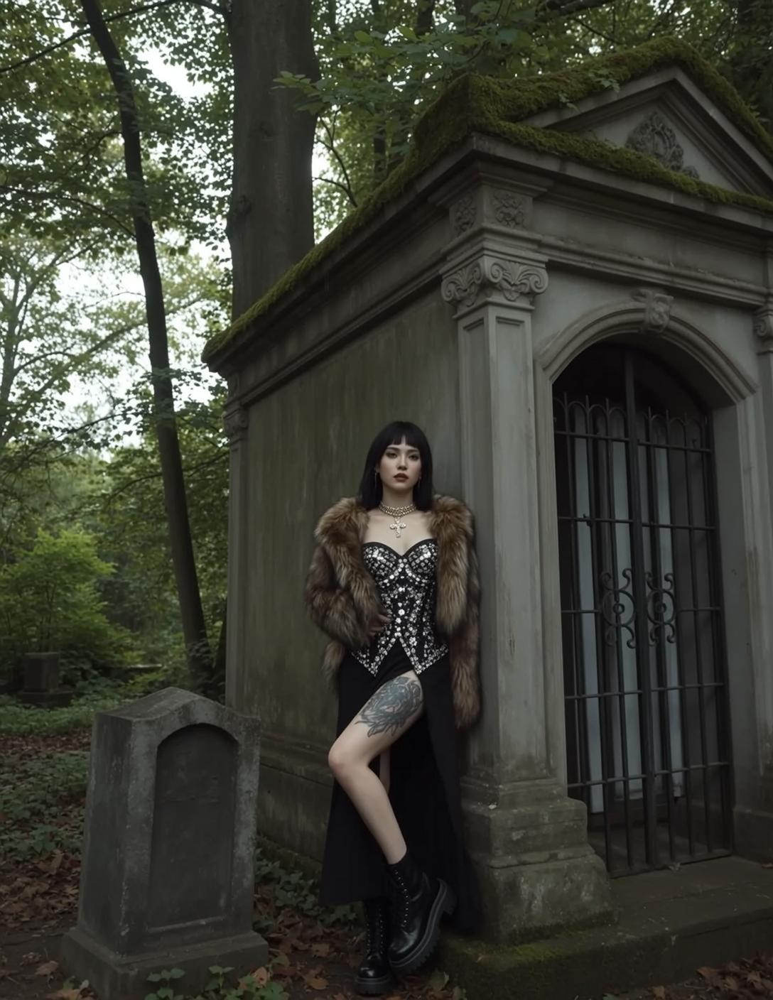 Park Corset Portrait