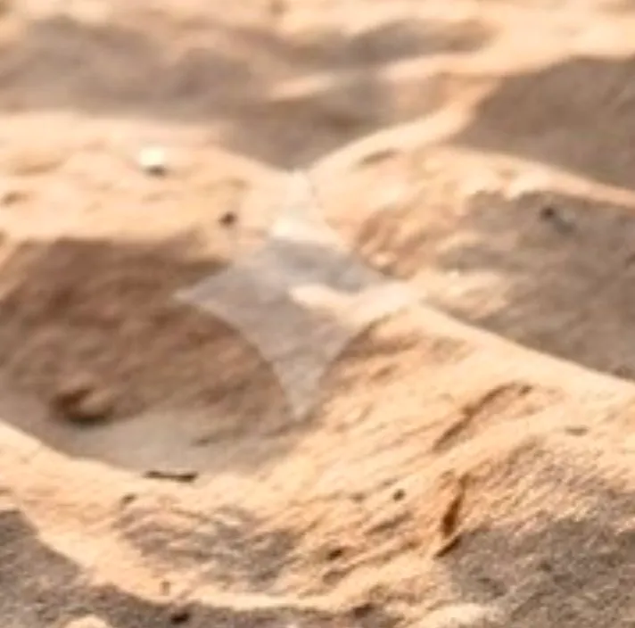 Golden Sand Dunes With Ethereal Star Icon