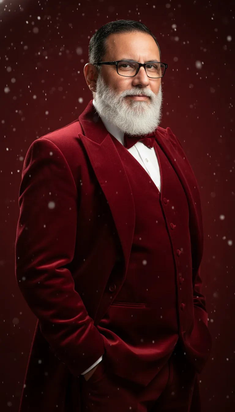 Elegant Santa Claus Portrait