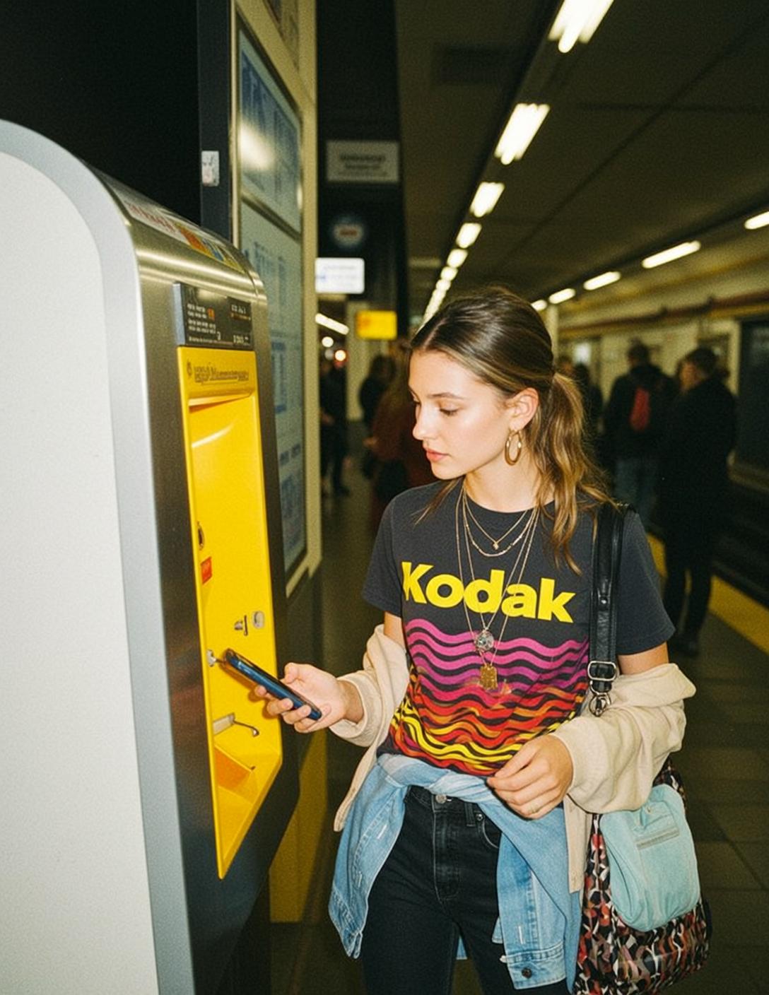 Explore Stands Subway Station Facing Yellow Ticket
