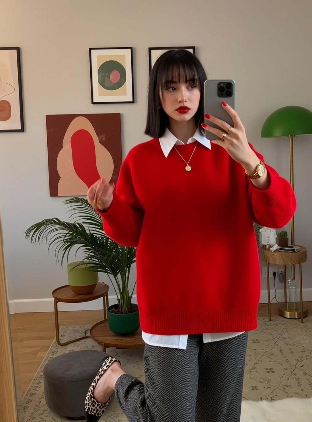 Autumn Young Short Black Bob Bangs Pale