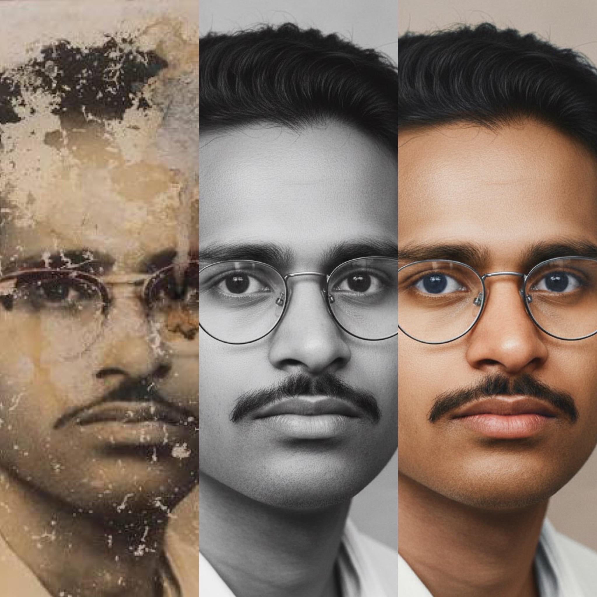Vintage Restoration To Vibrant Color