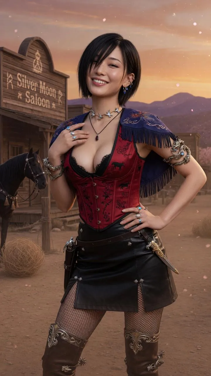Red Corset Black Lace Trim And Intricate In Dusty