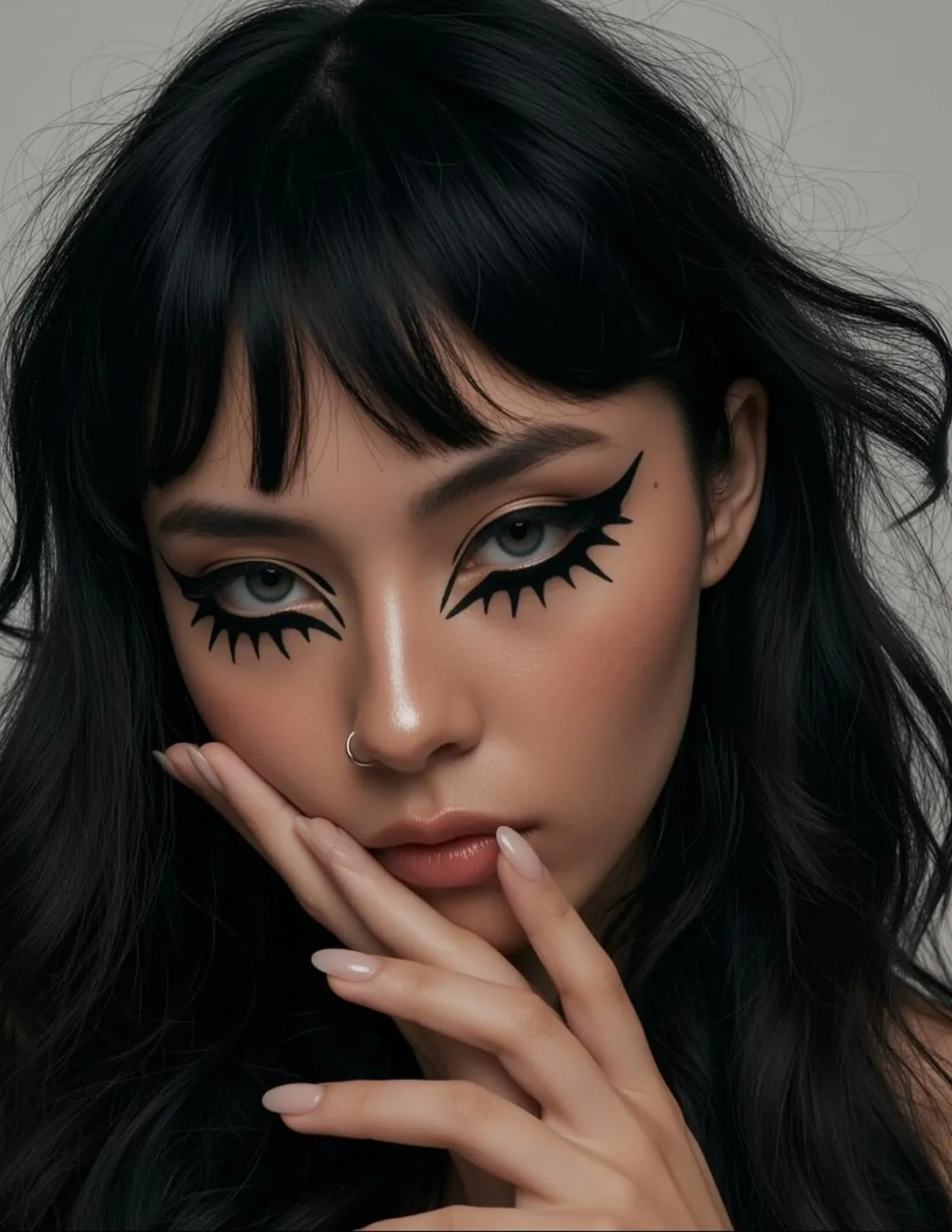 Piercings In Studio Portrait