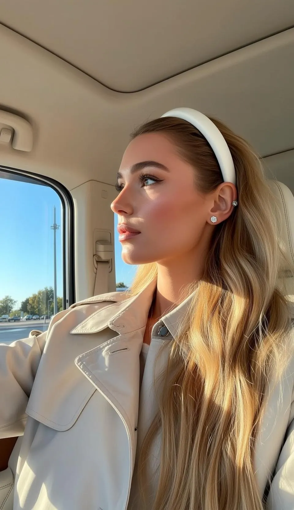 Explore Shown Profile Seated Passenger Seat Car