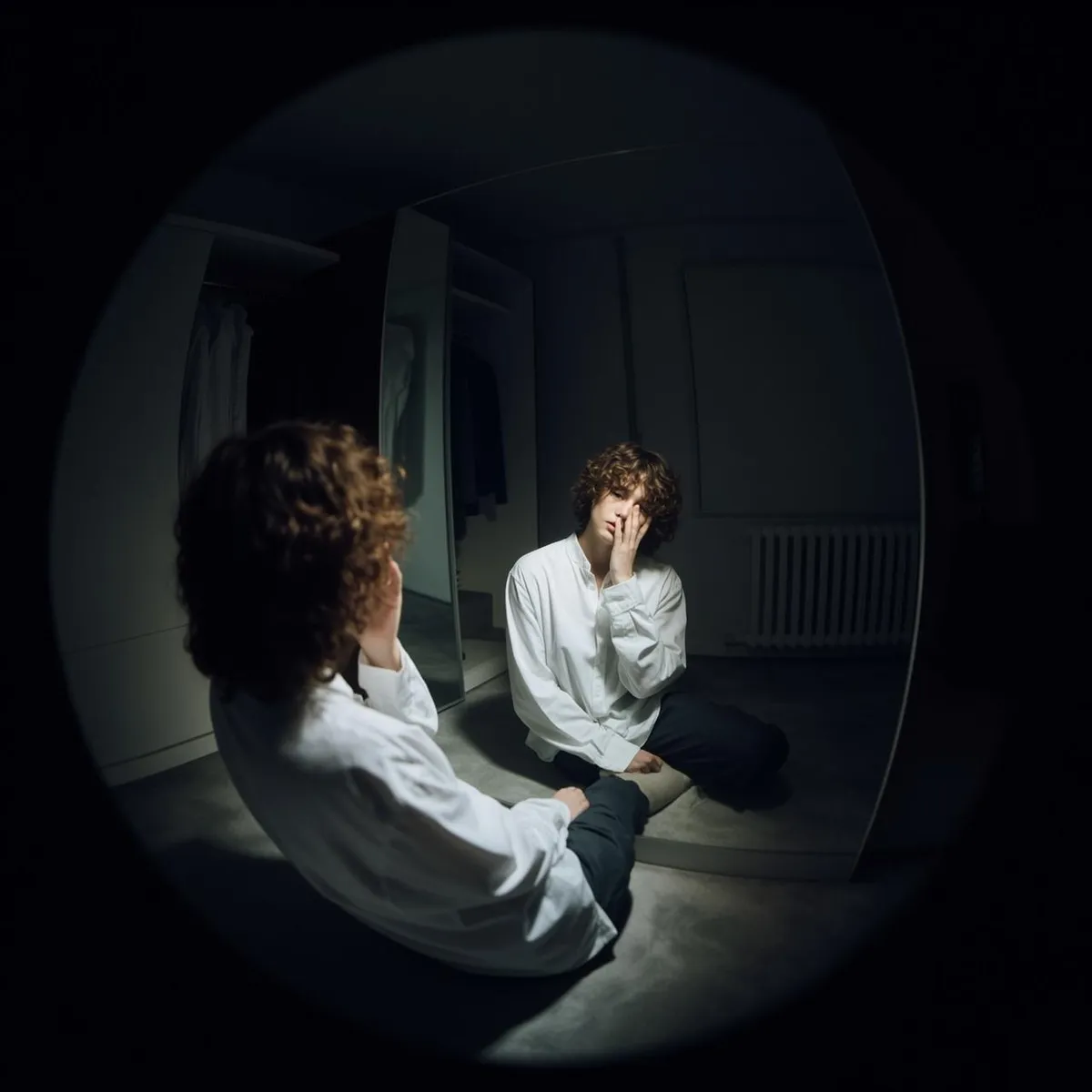 Mirror Room Melancholy Portrait