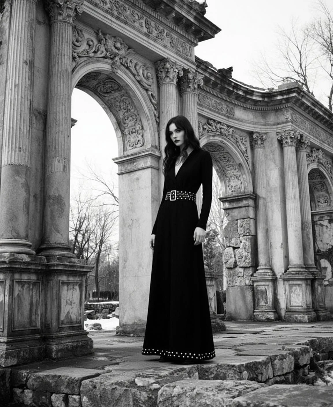 Ancient Ruins Dress