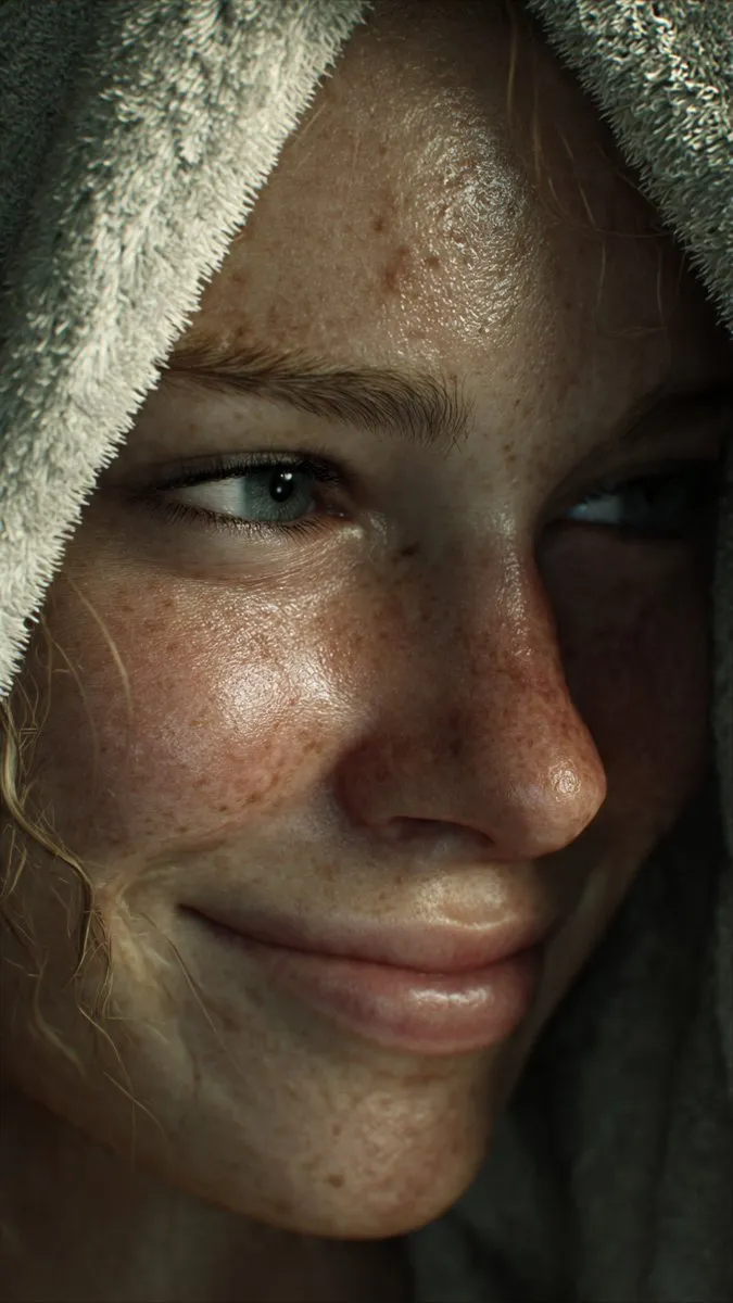 Intimate Detailed Close Up