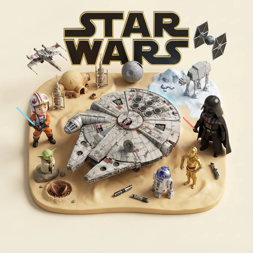 Epic Miniature Worlds: Star Wars Meets Avengers!