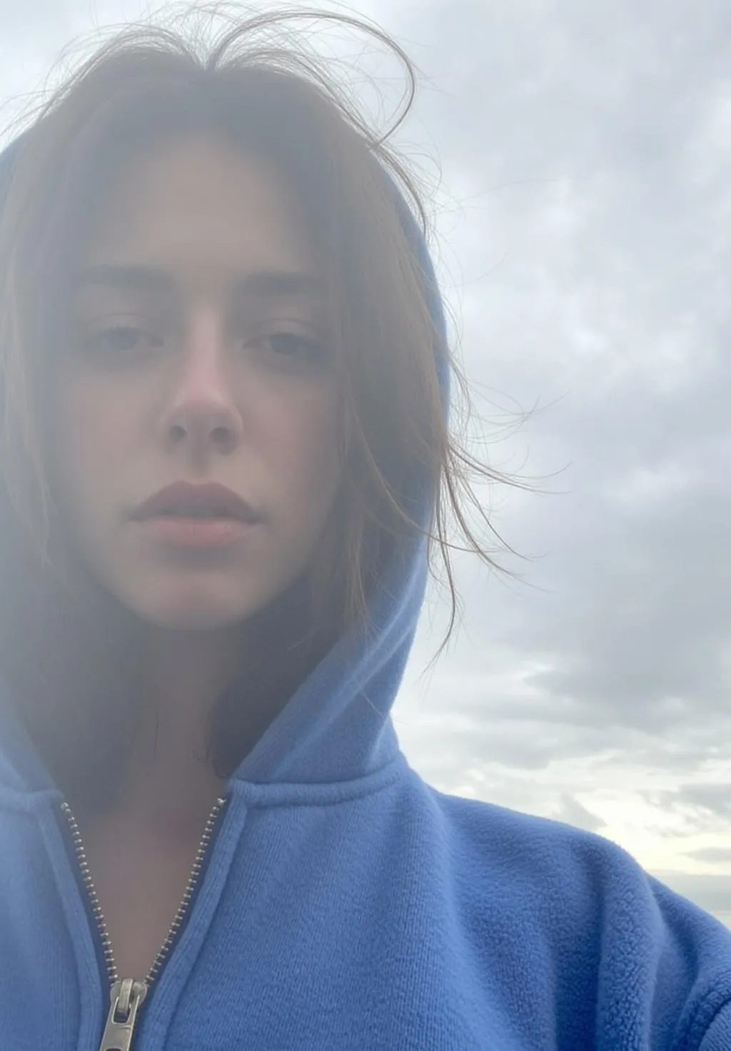 Explore Facing Directly Towards Her Head Held