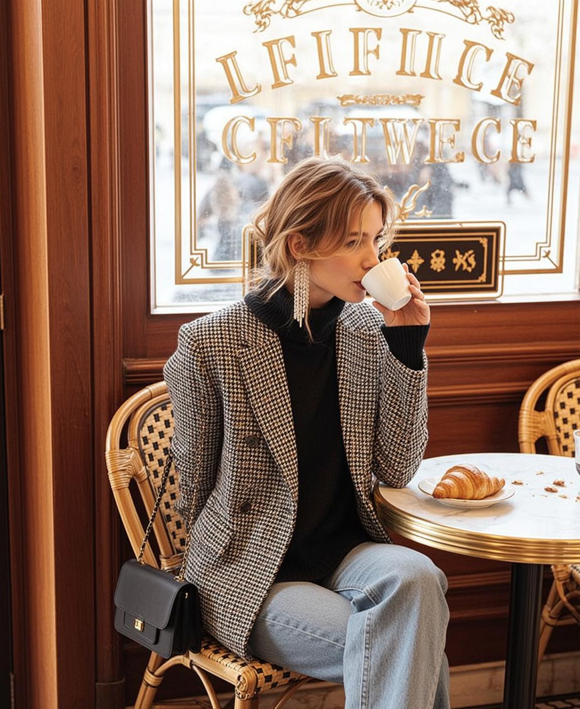 Casual Young Blonde Pulled Back Messy Bun