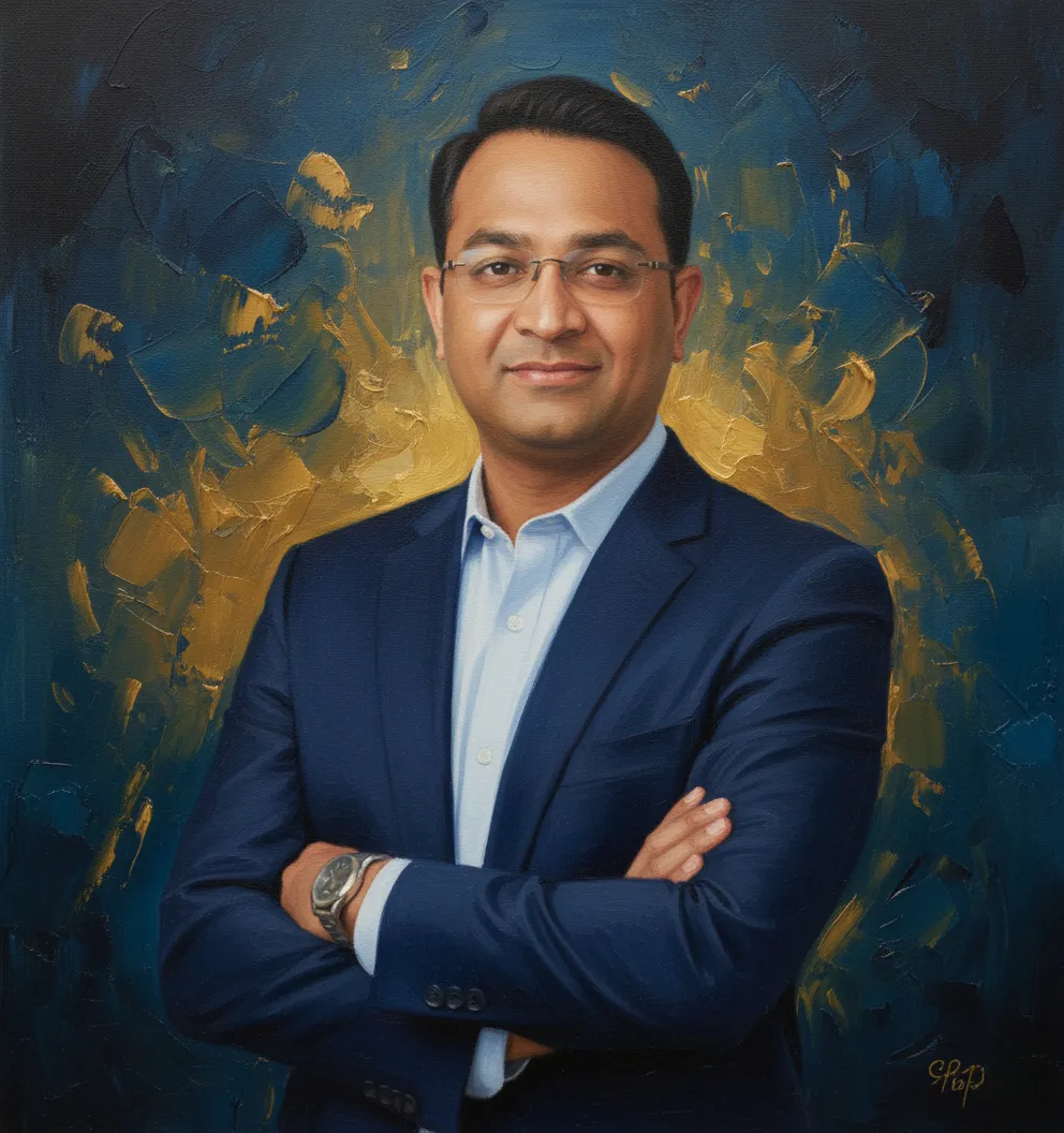 Fine Art Painterly Portrait