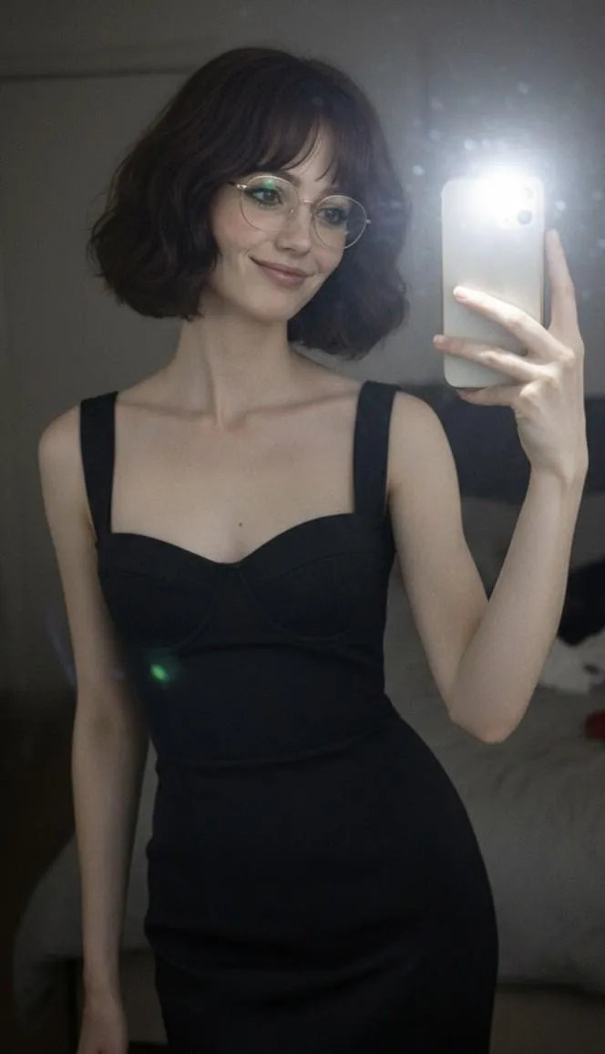 Form Fitting Black Dress Structured Sweetheart Neckline