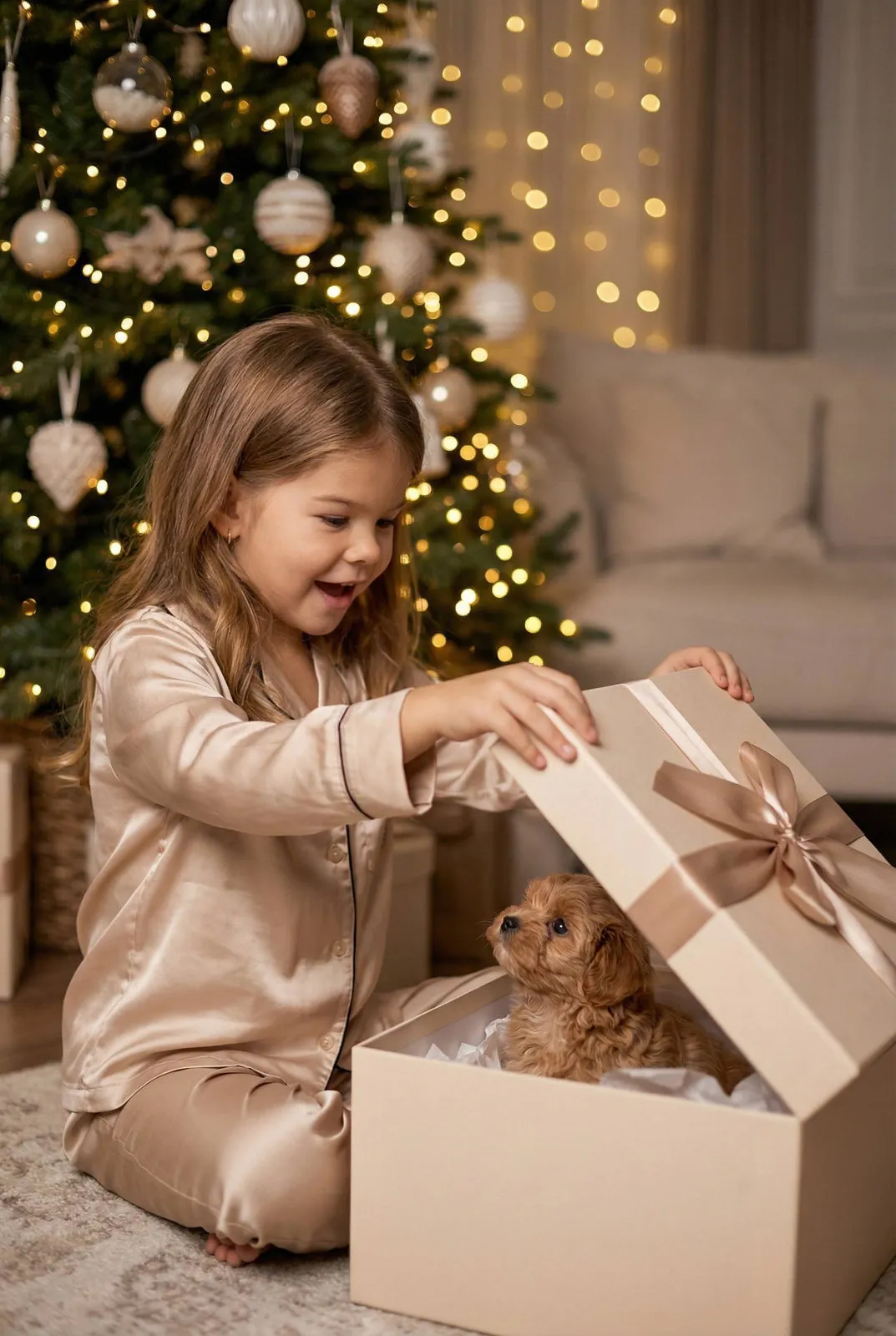 Christmas Surprise Portrait