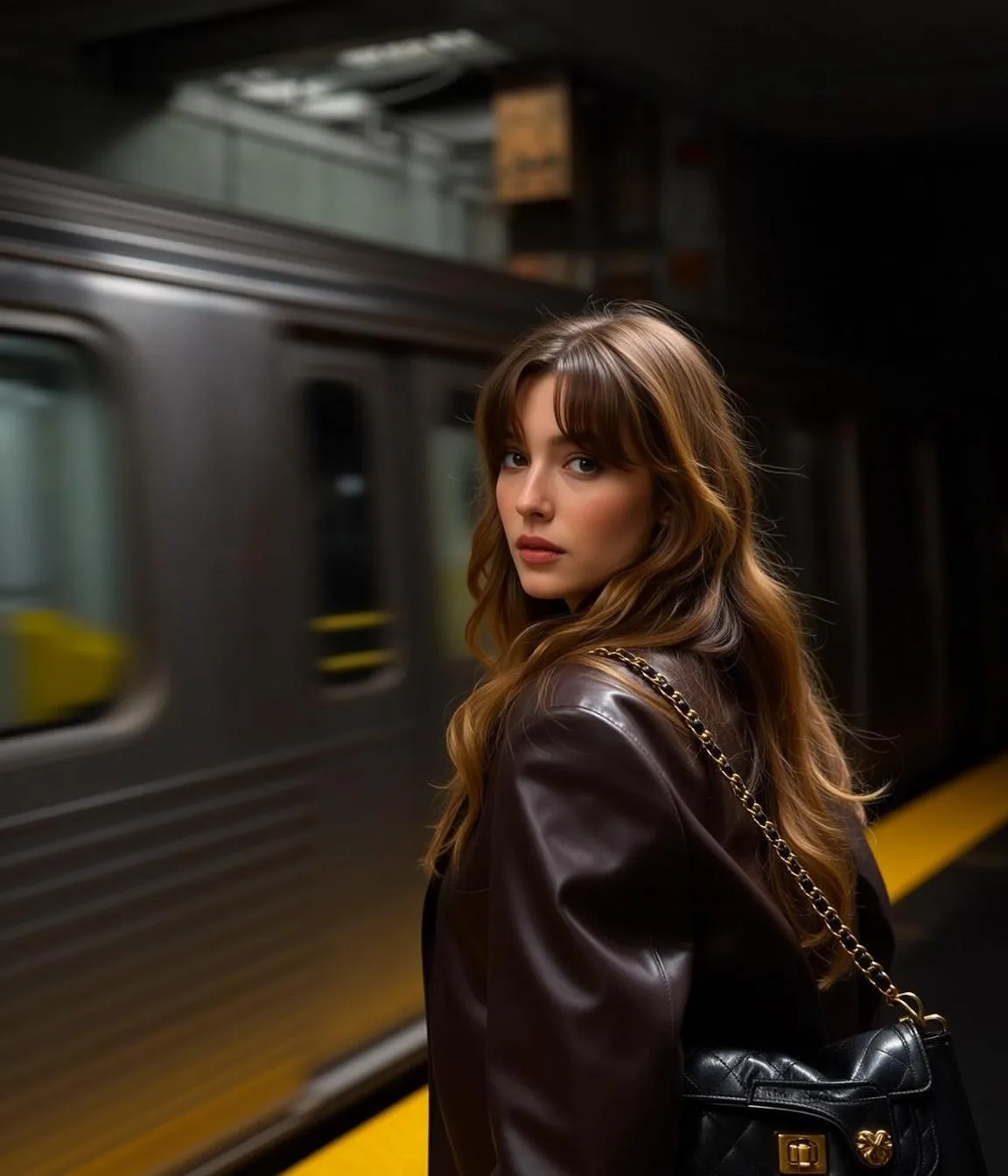 Explore Young Long Wavy Brown Bangs Fair