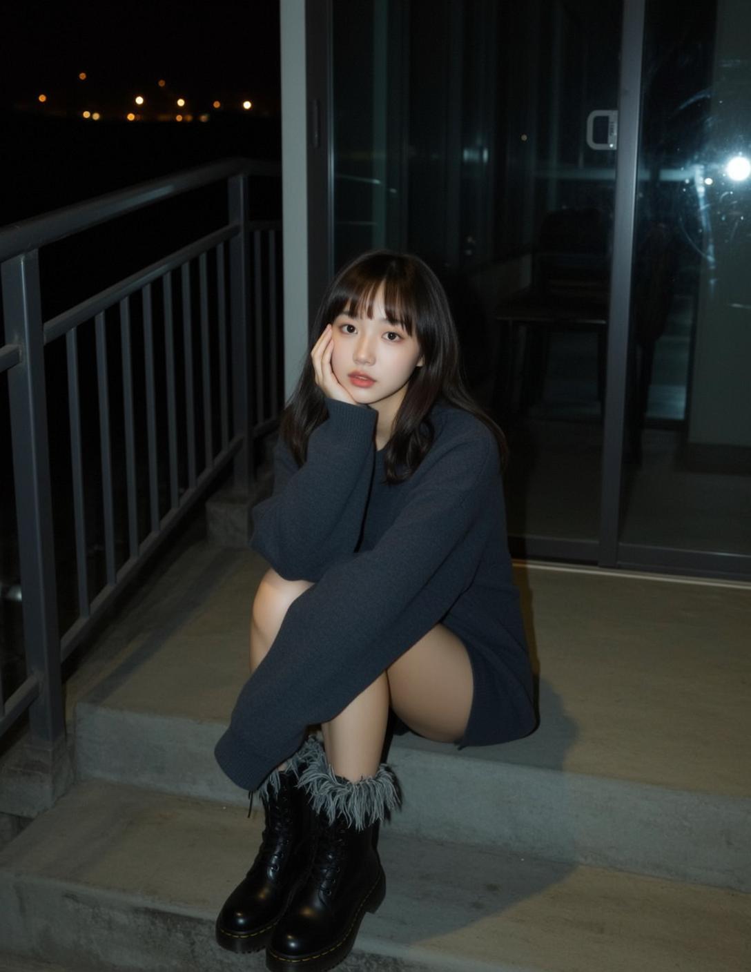Urban Sweater Portrait