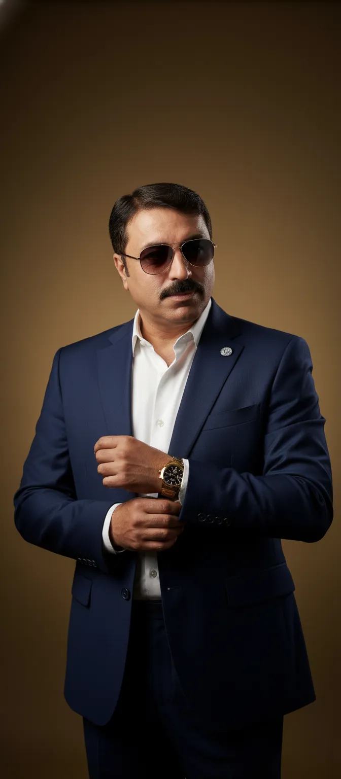 Sunglasses In Fashion Portrait