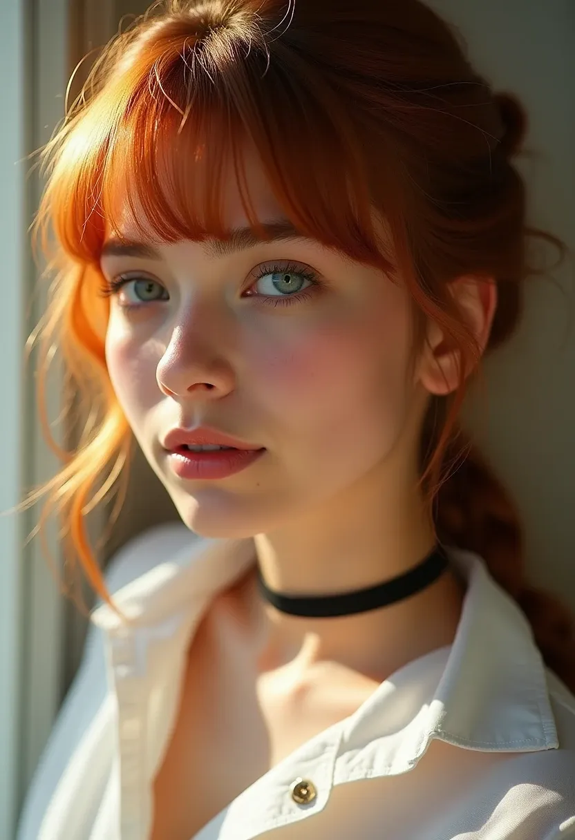 Makeup And Necklace In Fashion Portrait