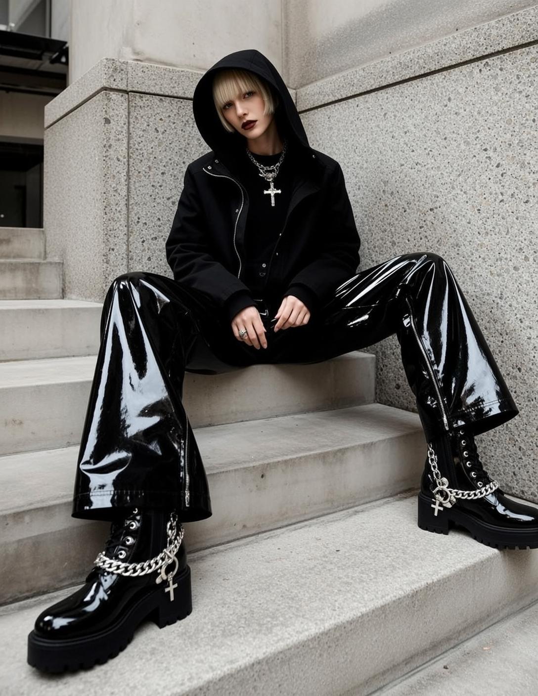 Hooded Jacket Portrait