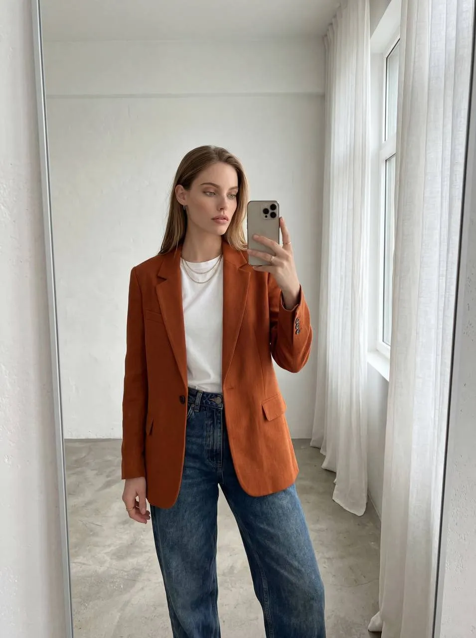 Rings In Mirror Selfie