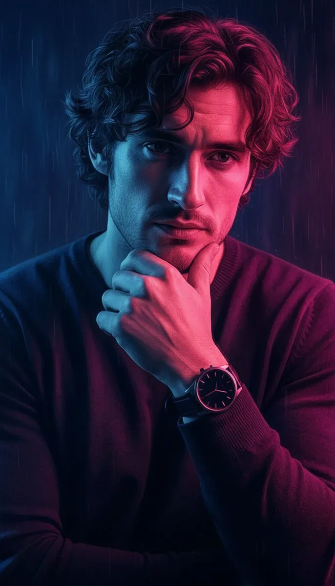Watch With Dark Top