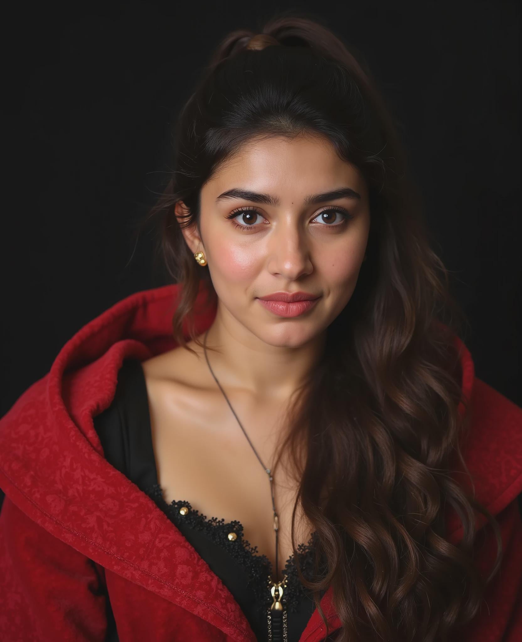 Deep Red In Frame