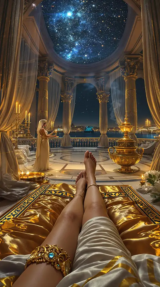 Hyper-realistic Cleopatra Vii