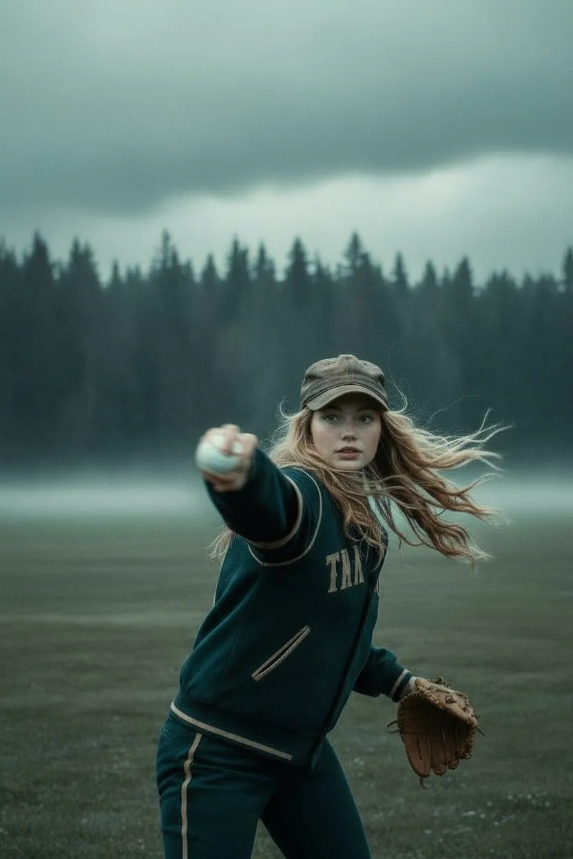 Twilight Baseball Moment