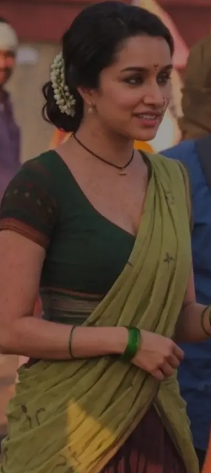 Saree Blouse Bangles Soft Outdoor Lighting Cinematic