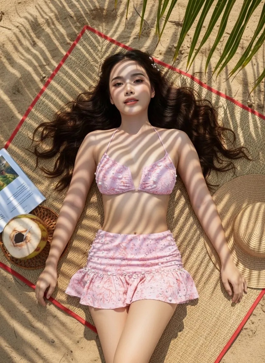 Tropical Luxury Self Portrait