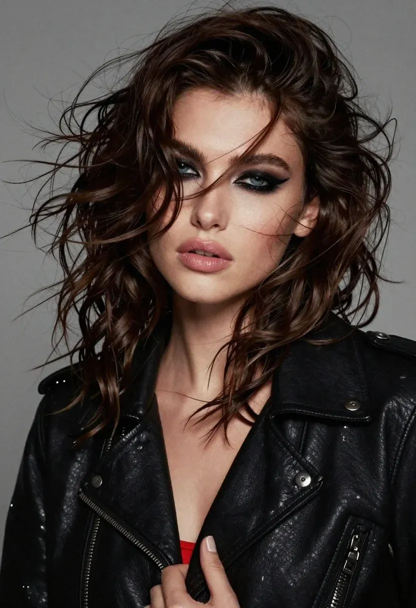 Makeup In Styled Portrait