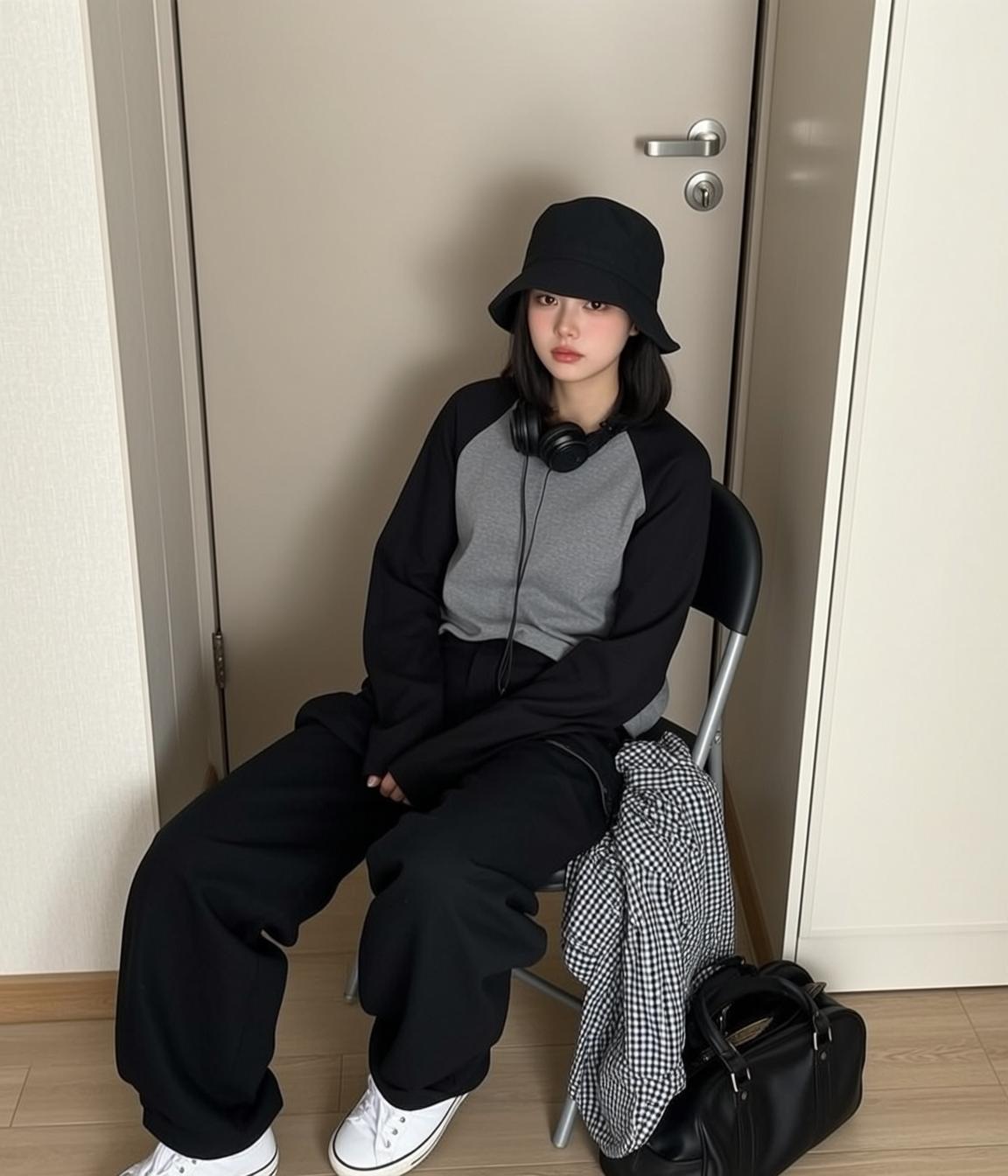 Bucket Hat Closet Chair