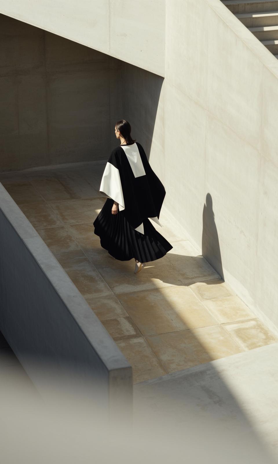 Fashion Week Dark Brown Pulled Back Fair