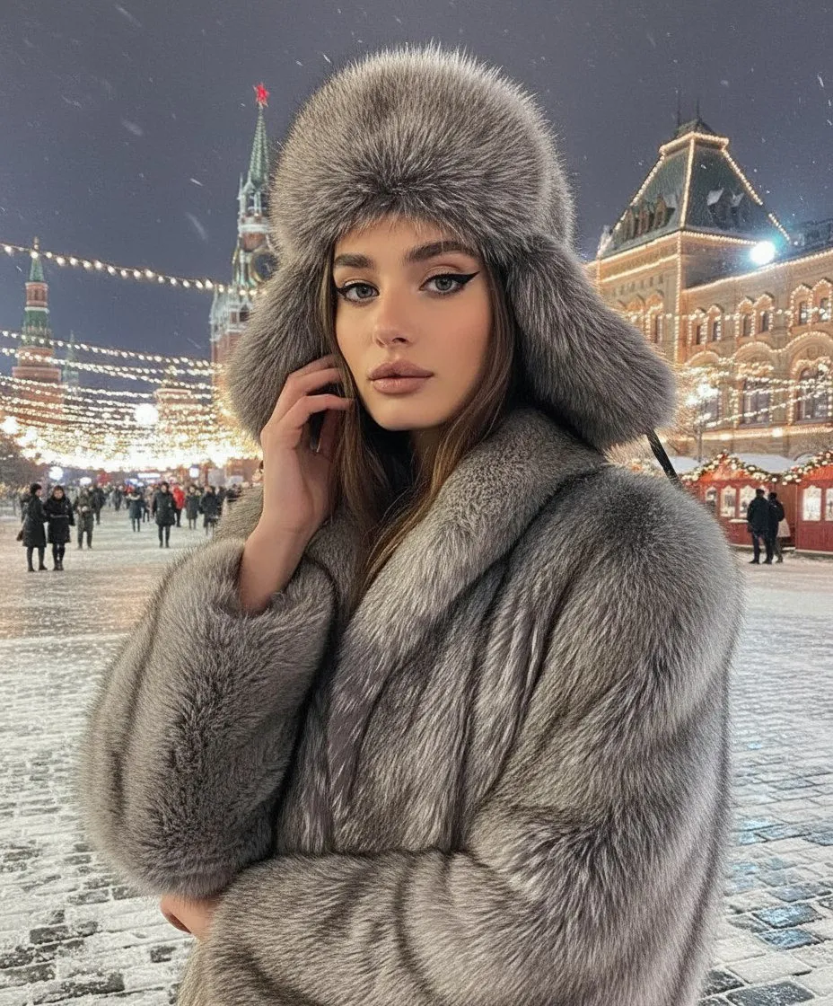 Moscow Fur Coat Portrait