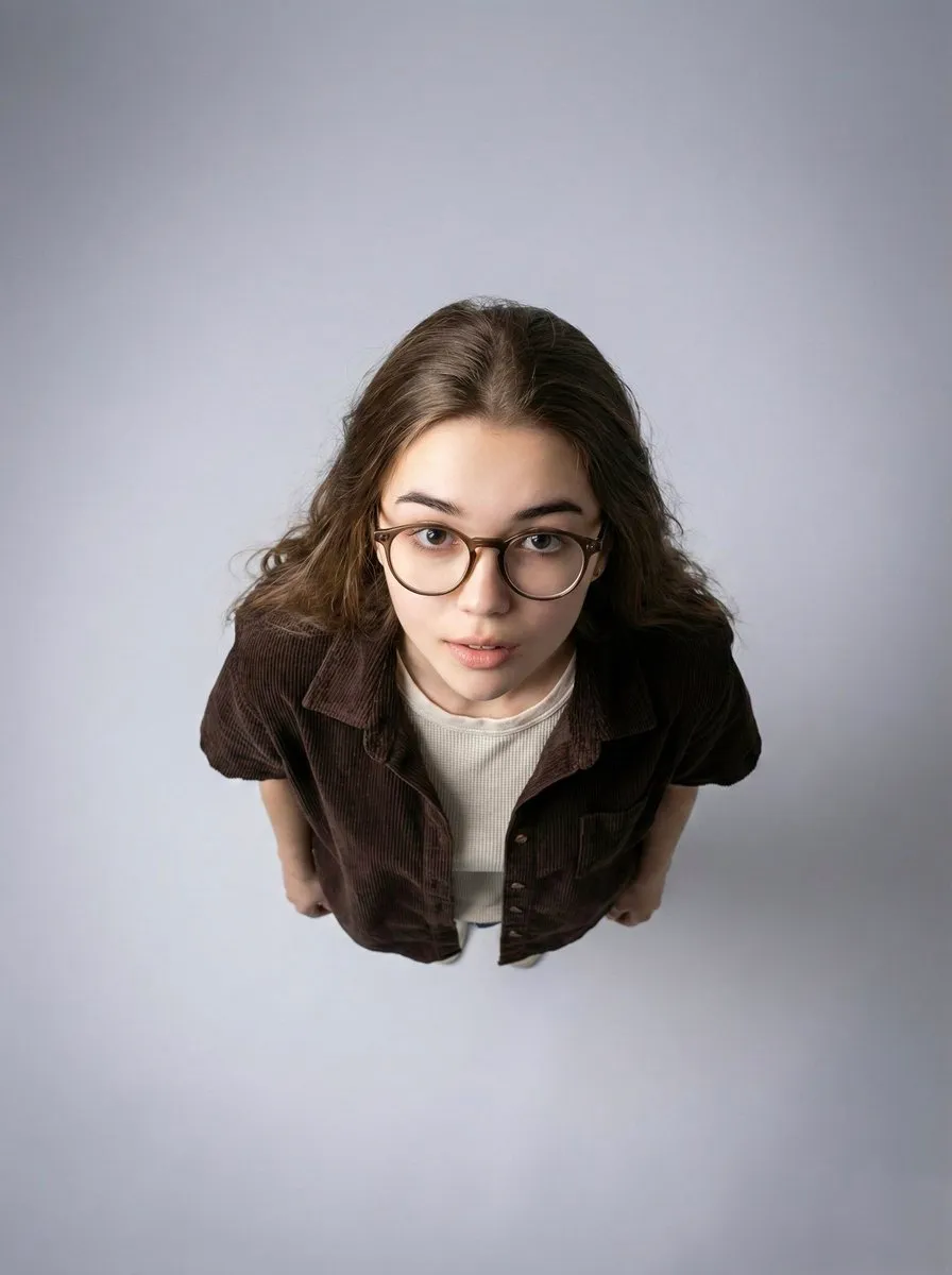 Contemporary Aerial Studio Portrait